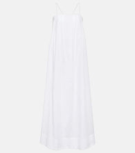 Asceno Heather cotton batiste maxi dress
