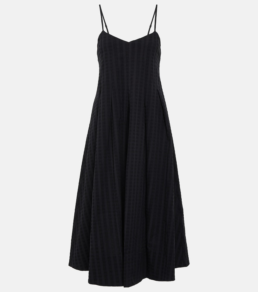 Asceno Kate cotton midi dress. Asceno Kate 棉质中长连衣裙