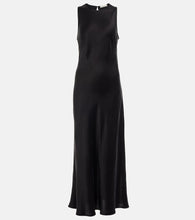 Asceno Valencia silk twill maxi dress. Asceno Valencia 真丝斜纹长裙