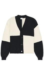 Askyurself Cropped Checkered Cardigan in Black - Askyurself Cardigan court à carreaux en noir - Askyurself 黑色格纹短款开衫 - Askyurself verkürzter karierter Cardigan in Schwarz - Askyurself 크롭 체크 무늬 가디건블랙 색상 - Cardigan corto a quadretti Askyurself in nero