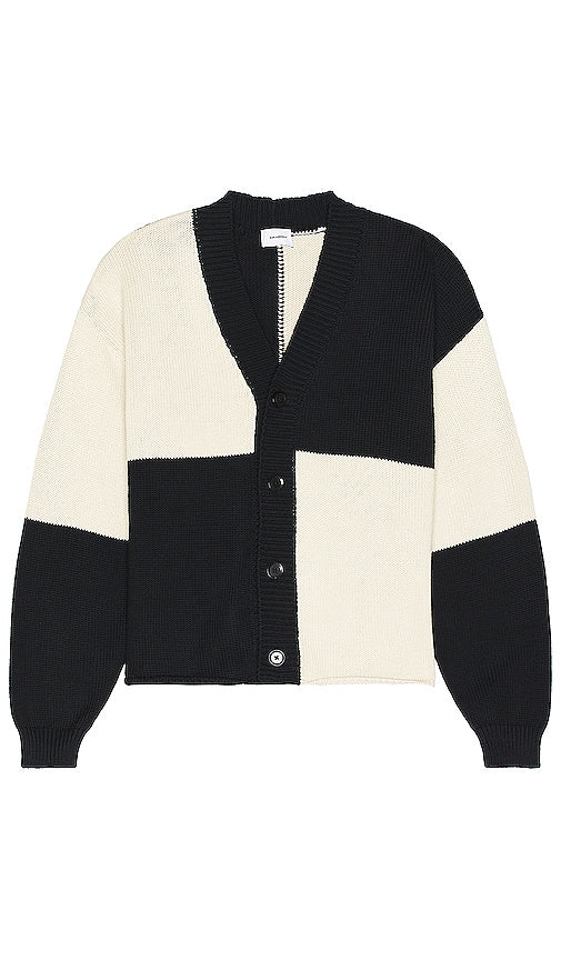 Askyurself Cropped Checkered Cardigan in Black - Askyurself Cardigan court à carreaux en noir - Askyurself 黑色格纹短款开衫 - Askyurself verkürzter karierter Cardigan in Schwarz - Askyurself 크롭 체크 무늬 가디건블랙 색상 - Cardigan corto a quadretti Askyurself in nero