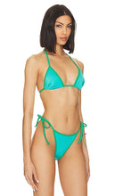 Asta Resort Pacific Contrast Bikini Top in Teal
