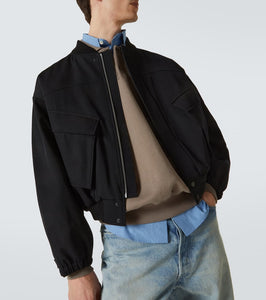 Auralee Padded wool gabardine blouson