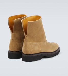 Auralee Suede ankle boots