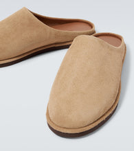 Auralee Suede mules