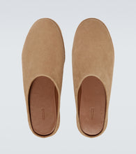 Auralee Suede mules