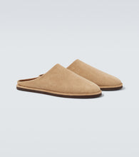 Auralee Suede mules
