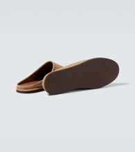 Auralee Suede mules