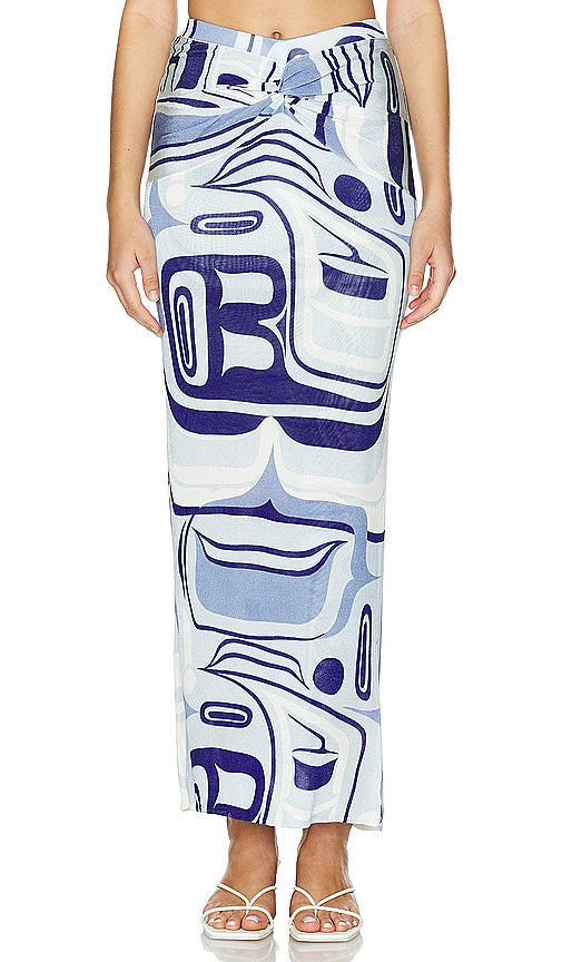 Auteur Quinn Skirt in Blue - Jupe Auteur Quinn en bleu - Auteur Quinn 蓝色裙子 - Auteur Quinn Rock in Blau - Auteur Quinn 스커트 - Gonna Quinn d'autore in blu
