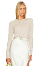 Autumn Cashmere Fringed Sweater in Cream
