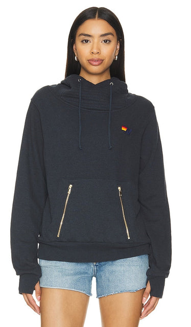 Aviator Nation Bolt Ninja Pullover Hoodie in Charcoal - Aviator Nation Bolt Ninja Sweat à capuche en charbon de bois - Aviator Nation Bolt Ninja 木炭色套头连帽衫 - Aviator Nation Bolt Ninja Pullover-Hoodie in Anthrazit - Aviator Nation Bolt 닌자 풀오버 후디 차콜 색상 - Felpa con cappuccio pullover Aviator Nation Bolt Ninja in antracite