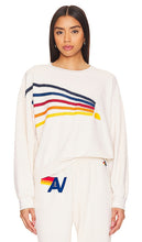 Aviator Nation Daydream Crewneck Sweatshirt in Ivory - Aviator Nation - Daydream - Sweat ras du cou en ivoire - Aviator Nation Daydream 象牙色圆领运动衫 - Aviator Nation Daydream Rundhals-Sweatshirt in Elfenbein - Aviator Nation Daydream 크루넥 스웨트셔츠 색상은 아이보리 색상입니다. - Felpa girocollo Aviator Nation Daydream in avorio