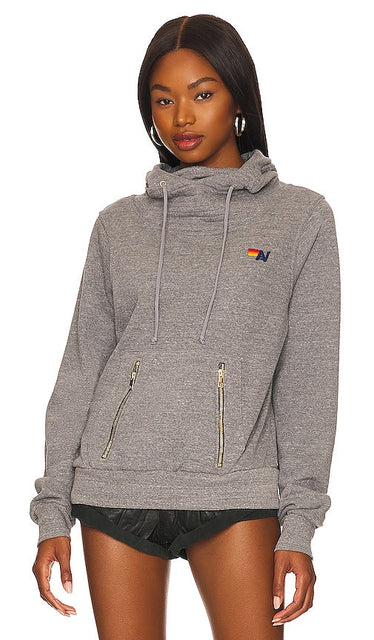 Aviator Nation Ninja Hoodie in Grey - Aviator Nation Ninja - Sweat à capuche gris - Aviator Nation Ninja 灰色连帽衫 - Aviator Nation Ninja Kapuzenpullover in Grau - Aviator Nation 닌자 후디 그레이 색상 - Felpa con cappuccio Aviator Nation Ninja in grigio