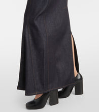 Aya Muse Alis denim maxi skirt