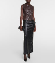 Aya Muse Atyri coated midi skirt