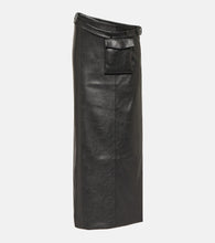 Aya Muse Atyri coated midi skirt - Aya Muse Atyri 涂层中长裙