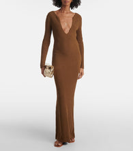 Aya Muse Beru cotton-blend maxi dress