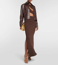 Aya Muse Tolobu faux leather jacket