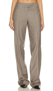 Aya Muse Tullia Pants in Taupe - Pantalon Tullia Aya Muse en taupe - Aya Muse Tullia 灰褐色长裤 - Aya Muse Tullia Hose in Taupe - Aya Muse 툴리아 팬츠 - Pantaloni Aya Muse Tullia color talpa
