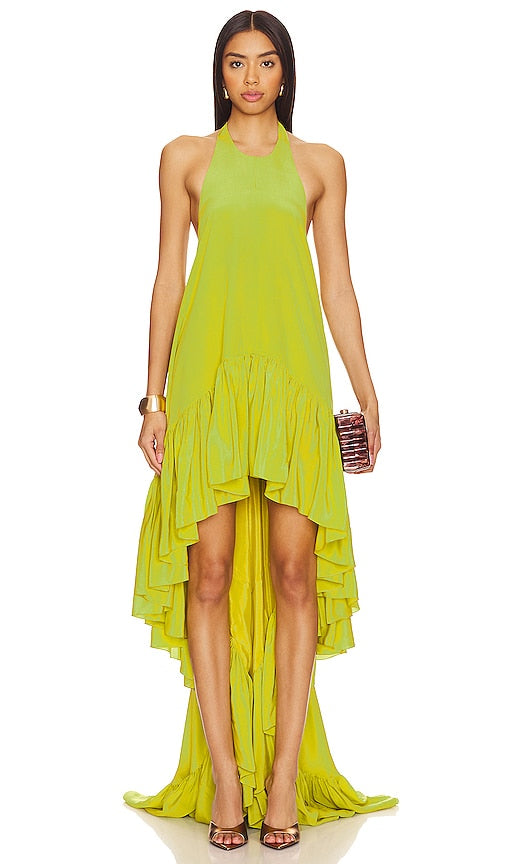 Azeeza Hannah Gown in Green - Robe Azeeza Hannah en vert - Azeeza Hannah 绿色礼服 - Azeeza Hannah Kleid in Grün - Azeeza Hannah 가운 그린 색상 - Abito Azeeza Hannah in verde