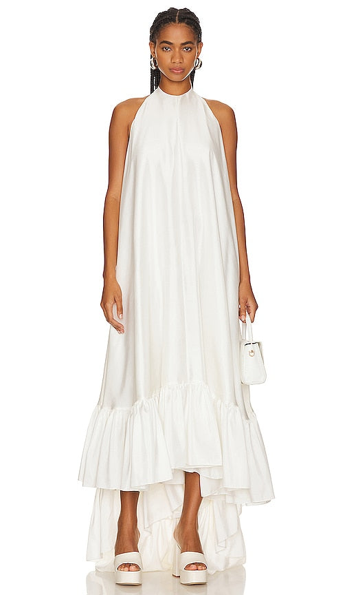 Azeeza Sadie Gown in White - Robe Azeeza Sadie en blanc - Azeeza Sadie 白色礼服 - Azeeza Sadie Kleid in Weiß - Azeeza Sadie 가운 화이트 색상 - Abito Azeeza Sadie in bianco