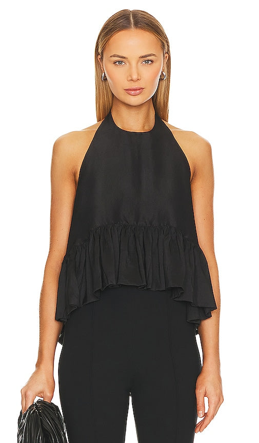 Azeeza Winston Top in Black - Haut Azeeza Winston en noir - Azeeza Winston 黑色上衣 - Azeeza Winston Top in Schwarz - Azeeza Winston 탑 - Top Azeeza Winston in nero