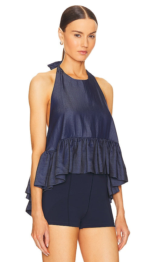 Azeeza Winston Top in Blue
