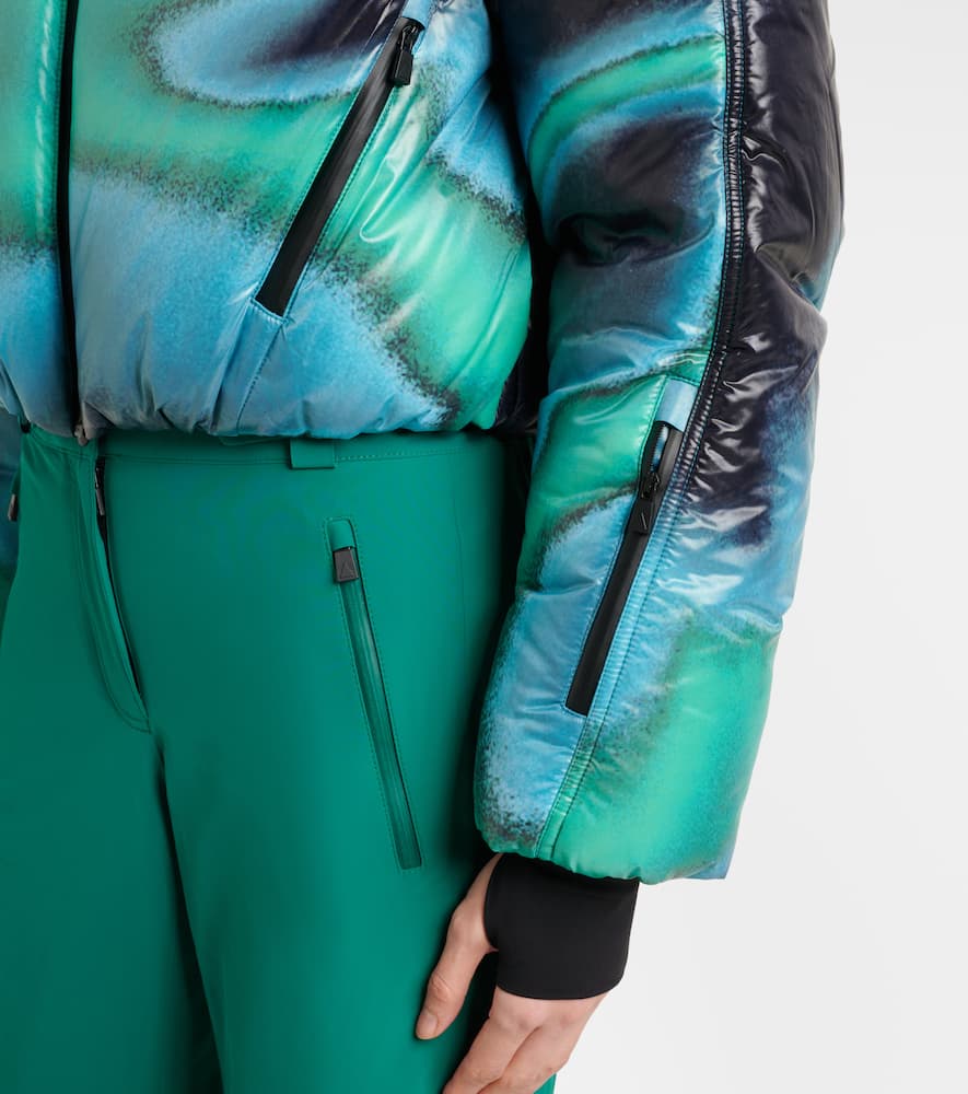 Aztech Mountain Daisy cropped down ski jacket