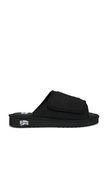 Billionaire Boys Club Astrowalker Slides in Black | Men's Sandals & Slides in Black