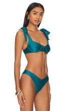 BEACH RIOT Blair Bikini Top in Teal