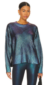 BEACH RIOT Callie Sweater in Blue - BEACH RIOT Pull Callie en Bleu - BEACH RIOT Callie 蓝色毛衣 - BEACH RIOT Callie Pullover in Blau - BEACH RIOT 캘리 스웨터블루 색상 - BEACH RIOT Maglione Callie in blu