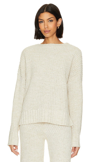 BEACH RIOT Callie Sweater in Cream - BEACH RIOT Pull Callie en Crème - BEACH RIOT Callie 奶油色毛衣 - BEACH RIOT Callie Pullover in Creme - BEACH RIOT 캘리 스웨터 - BEACH RIOT Maglione Callie color crema