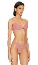 BEACH RIOT Camilla Bikini Top in Pink