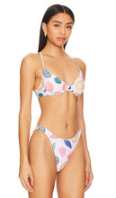 BEACH RIOT Carrie Bikini Top in White