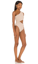 BEACH RIOT Celine One Piece in Tan