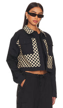 BEACH RIOT Desert Trucker Jacket in Black