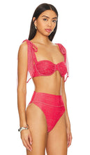 BEACH RIOT Drea Bikini Top in Red