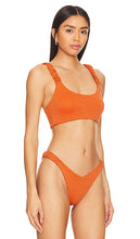 BEACH RIOT Effie Bikini Top in Orange
