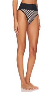 BEACH RIOT Emmy Bikini Bottom in Black