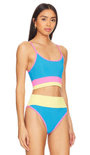 BEACH RIOT Eva Bikini Top in Blue