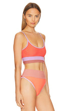 BEACH RIOT Eva Bikini Top in Orange