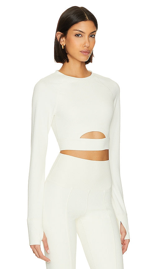 BEACH RIOT Francine Top in Cream