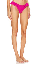 BEACH RIOT Iris Bikini Bottom in Fuchsia