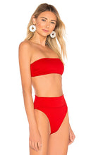 BEACH RIOT Kelsey Bikini Top in Red