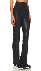 BEACH RIOT Myra Flare Legging in Black