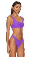 BEACH RIOT Peyton Bikini Top in Purple