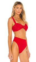 BEACH RIOT Sophia Bikini Top in Red