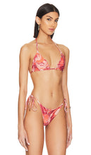 BEACH RIOT Winona Bikini Top in Orange