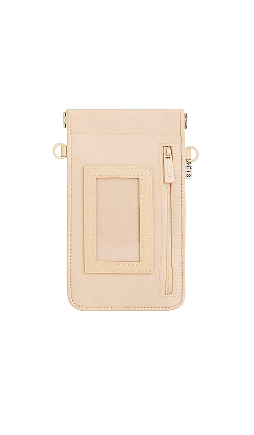 BEIS The ID Crossbody Bag in Beige - BEIS Sac bandoulière The ID en beige - BEIS ID 米色斜挎包 - BEIS The ID Umhängetasche in Beige - BEIS 더아이디 크로스백 베이지 색상 - BEIS Borsa a tracolla ID in beige