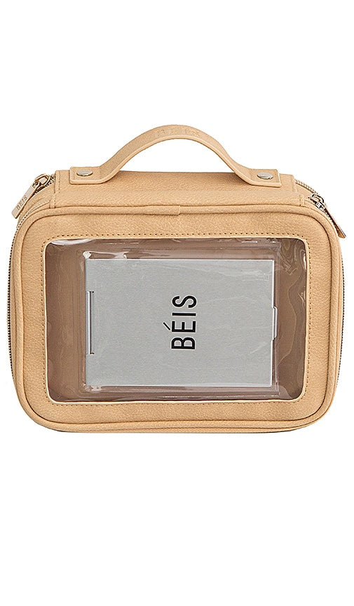 BEIS The On the Go Essentials Case in Taupe - BEIS L'étui On the Go Essentials en taupe - BEIS 灰褐色随身必备包 - BEIS Die On-the-Go-Essentials-Hülle in Taupe - BEIS Taupe 소재 On the Go 에센셜 케이스 - BEIS La custodia essenziale per gli spostamenti in tortora